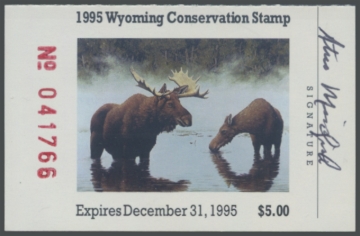 Picture of 1995 Wyoming Duck Stamp