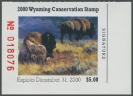Picture of 2000 Wyoming Duck Stamp
