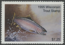 Picture of 1995 Wisconsin Trout Stamp