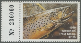 Picture of 1998 Wisconsin Trout Stamp