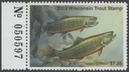 Picture of 2003 Wisconsin Trout Stamp