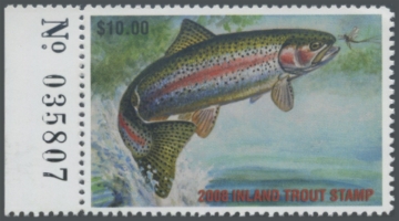 Picture of 2008 Wisconsin Trout Stamp