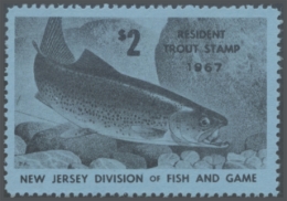 Picture of 1967 New Jersey Fishing Stamp