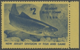Picture of 1969 New Jersey Fishing Stamp