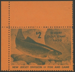 Picture of 1970 New Jersey Fishing Stamp