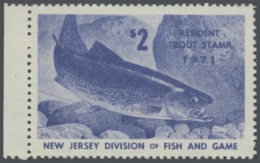 Picture of 1971 New Jersey Fishing Stamp