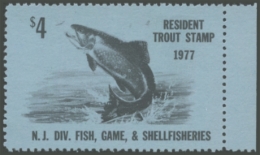 Picture of 1977 New Jersey Fishing Stamp