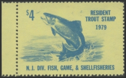 Picture of 1979 New Jersey Fishing Stamp