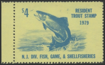 Picture of 1979 New Jersey Fishing Stamp