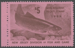 Picture of 1969 New Jersey Fishing Stamp