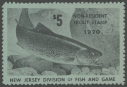 Picture of 1970 New Jersey Fishing Stamp