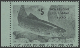 Picture of 1970 New Jersey Fishing Stamp