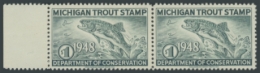 Picture of 1948 Michigan Fishing Stamp