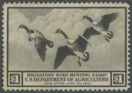 Picture of RW3 1936 Duck Stamp 