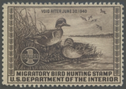Picture of RW6 1939 Duck Stamp 