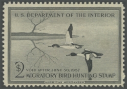 Picture of RW23 1956 Duck Stamp 