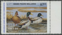 Picture of 1993 Arkansas Duck Stamp